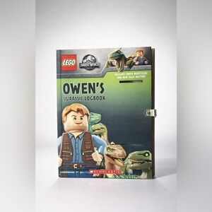 LEGO Jurassic World Owen's Logbook - Green, Black, Blue